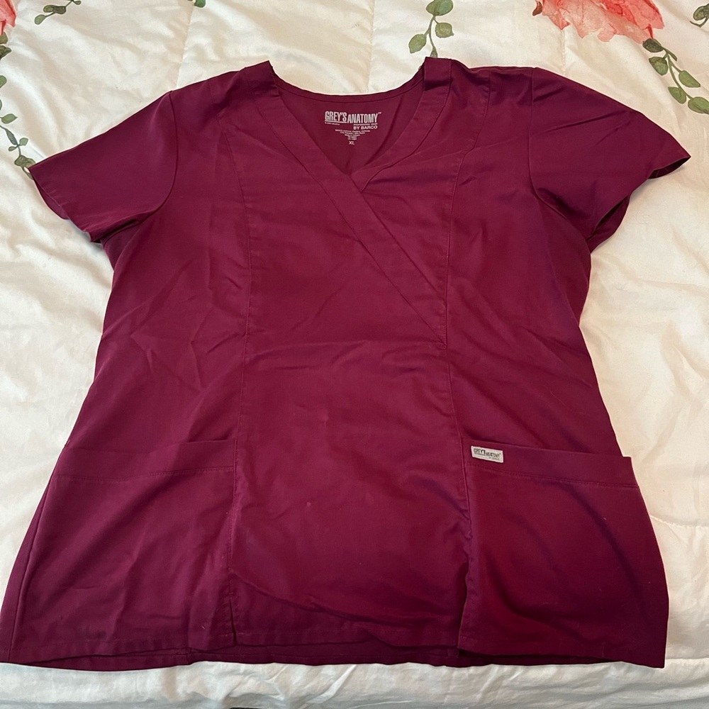 Greys anatomy scrub top